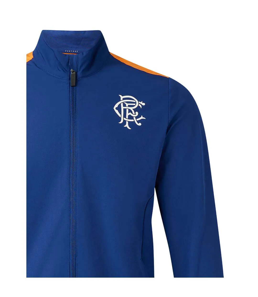 Mens 2023/2024 Rangers Fc Jacket Blue Castore-4