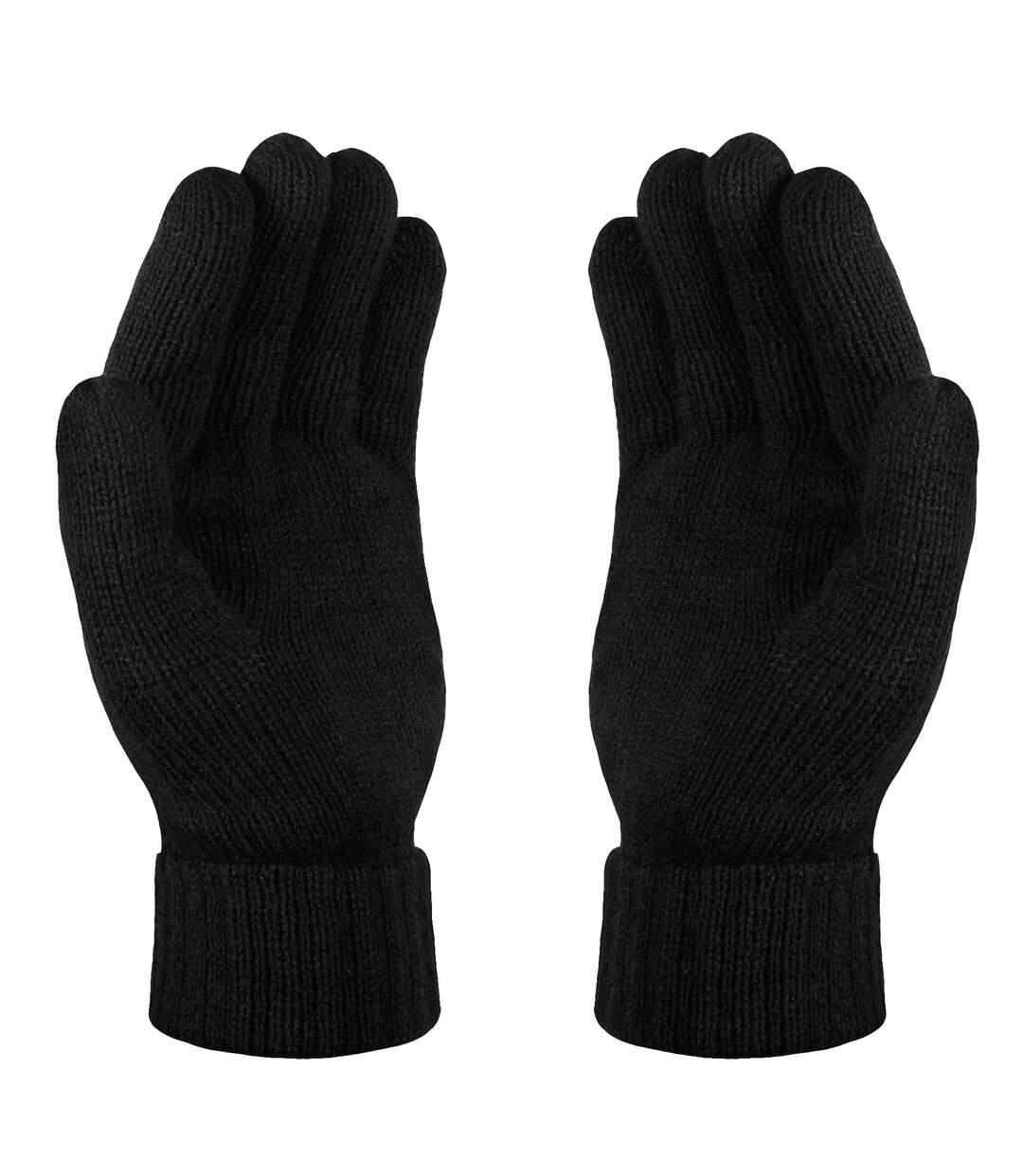 Regatta Unisex Thinsulate Thermal Winter Gloves (Black) - UTRG1489-3