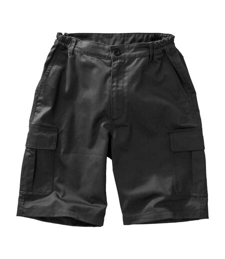 Mens work shorts black Result Genuine Recycled