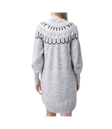 Robe en maille Grise Femme Vero Moda Simone