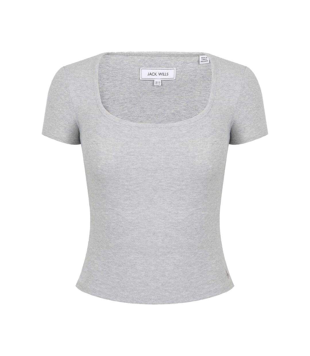 T-shirt Femme Gris Chiné Chiné Jack Wills-1