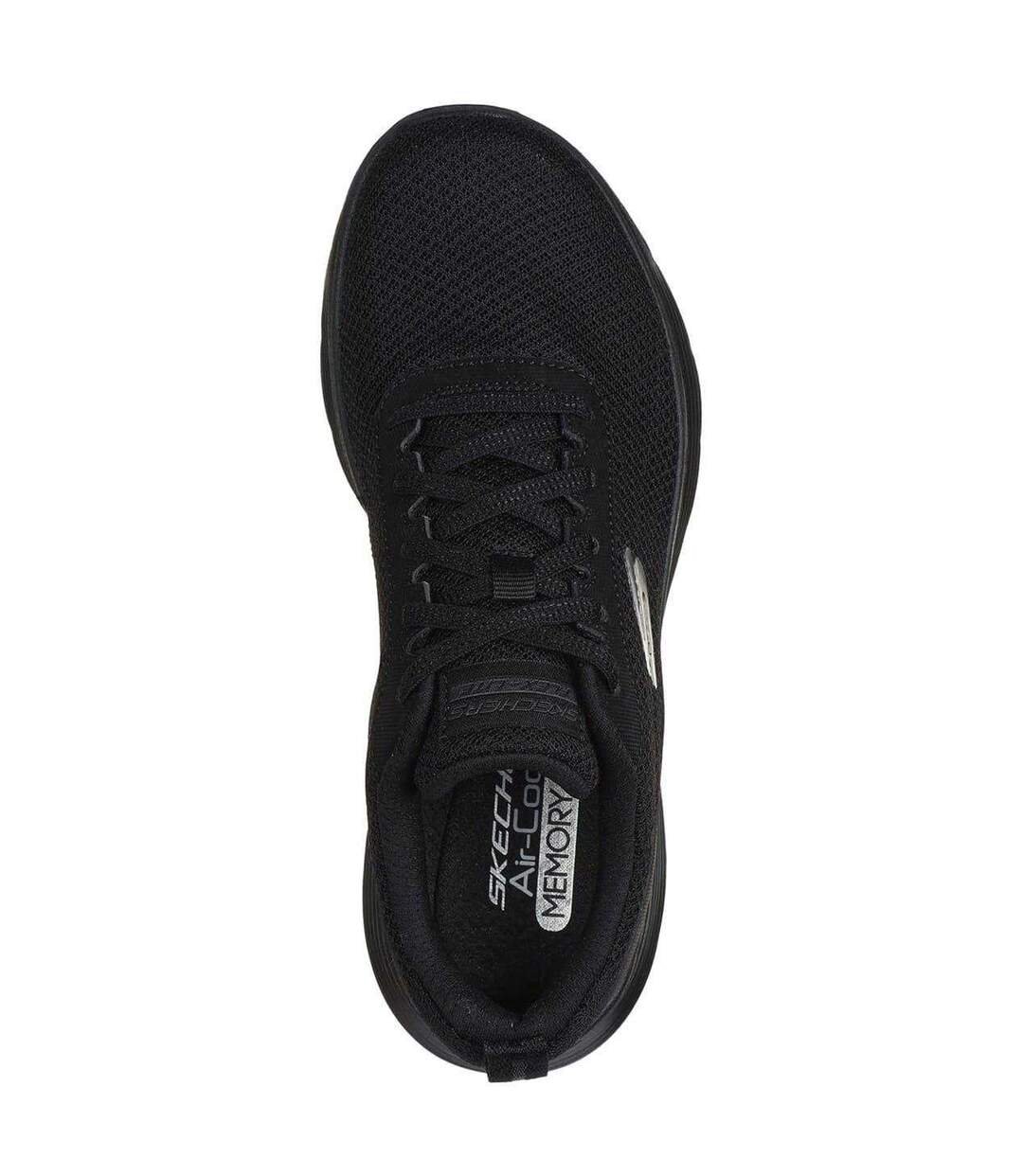 Womens/ladies Flex Appeal 5.0 New Thrive Trainers Triple Black Skechers-3