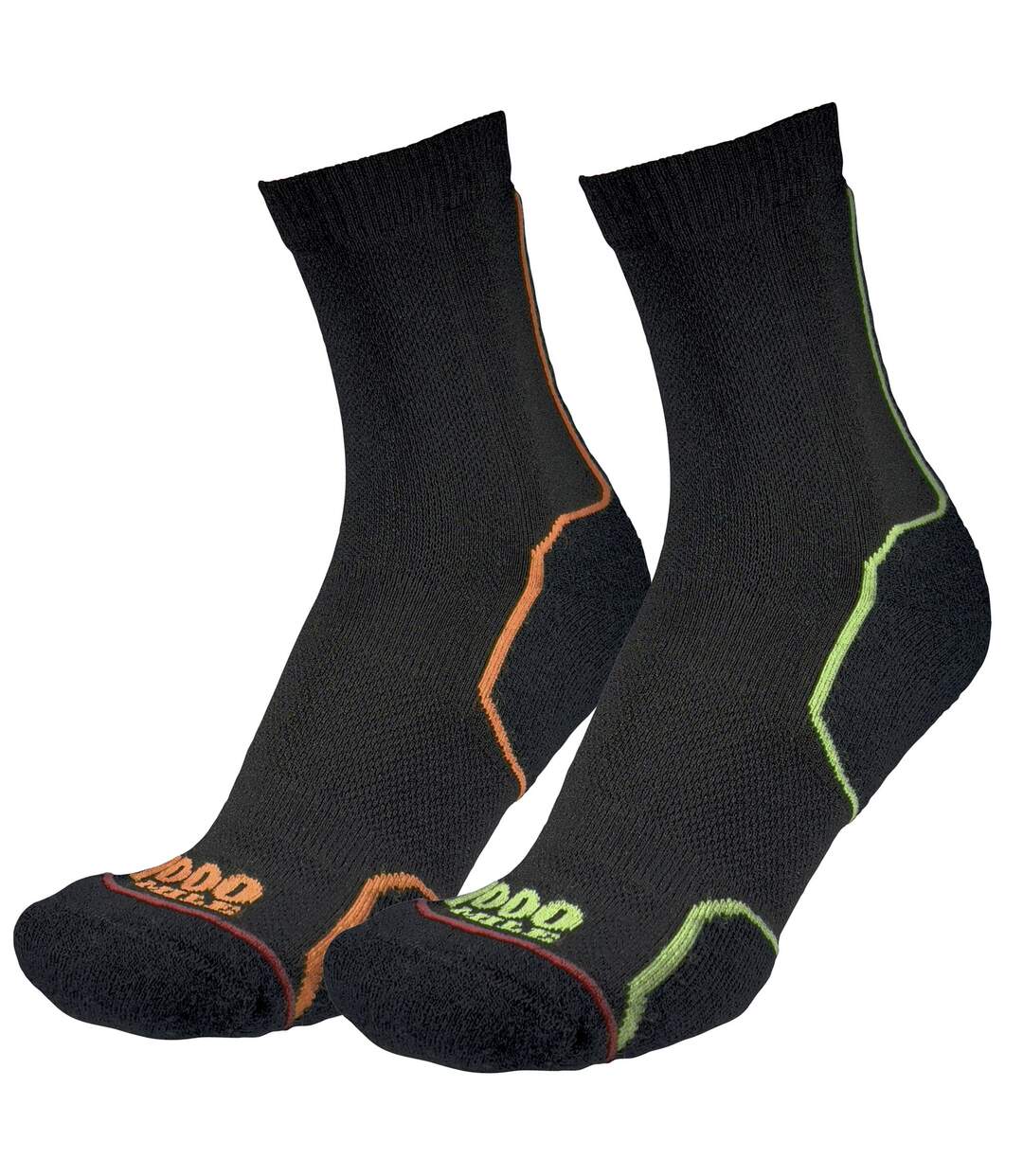 2 Pack Men's Eco-Friendly Trail Repreve Socks | Single Layer Socks-3