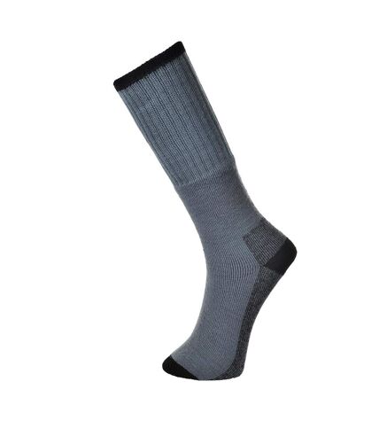 Portwest Unisex Adult Work Socks (Pack of 3) (Gray) - UTPW853