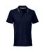 Polo Palermo Adulte Bleu Marine Français Blanc SOLS-1
