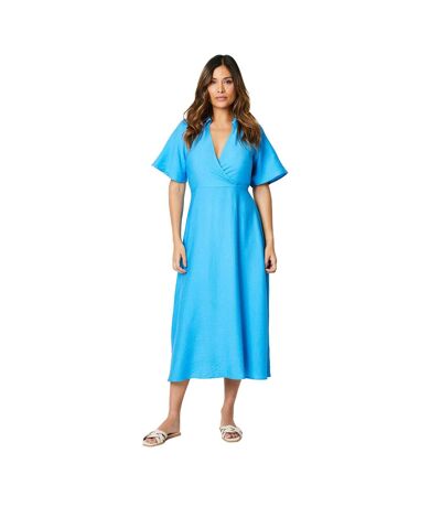 Robe mi-longue femme bleu Principles