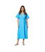 Robe mi-longue femme bleu Principles