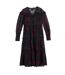 Womens/ladies Ruffled Midi Dress Black Ted Baker-2