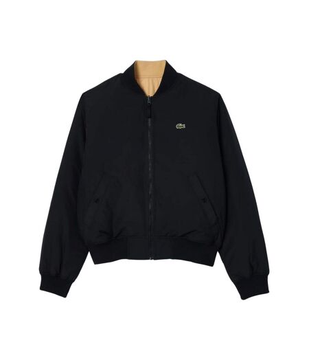Blouson Aviateur Homme Noir Beige Lacoste