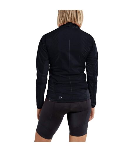 Womens/ladies essence windproof cycling jacket black Craft