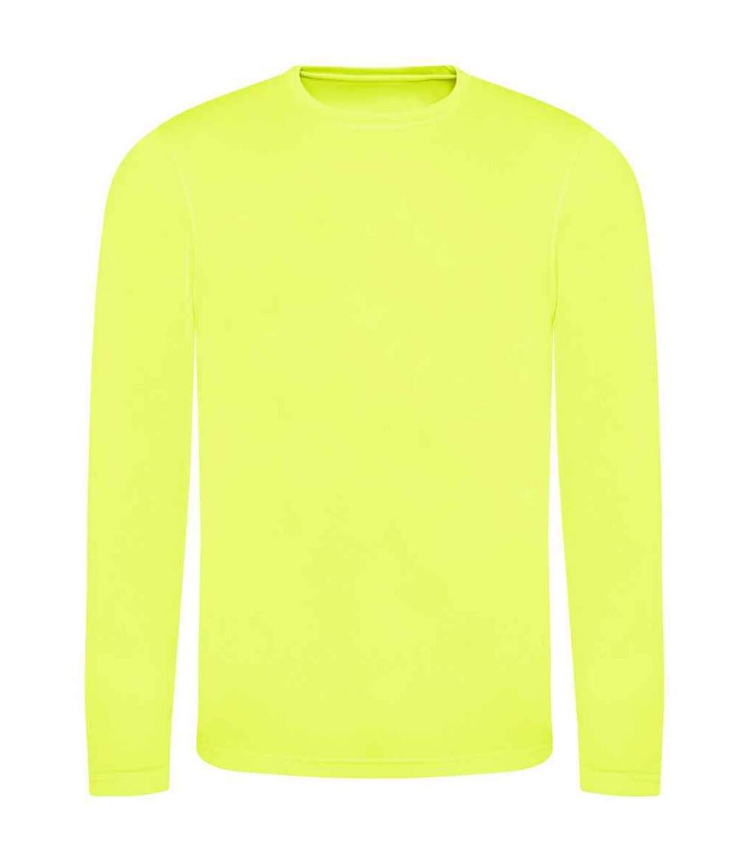 T-shirt homme jaune vif AWDis Cool-1