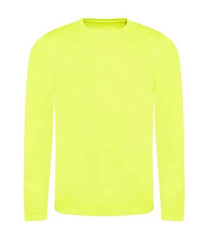 T-shirt homme jaune vif AWDis Cool