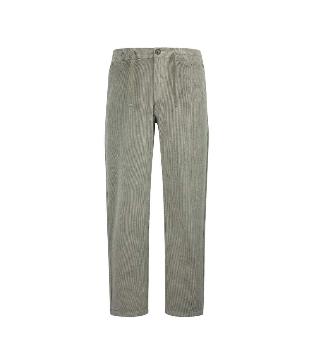 Pantalon en velours vert homme teddy smith pywan 20-1