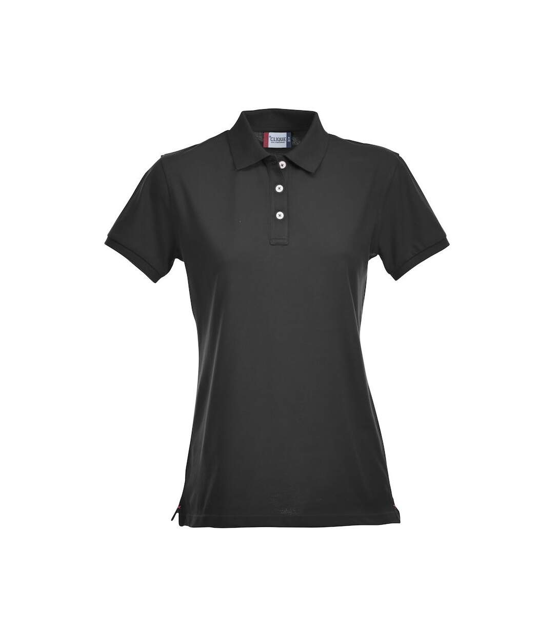 Polo Premium Femme Noir Clique-1