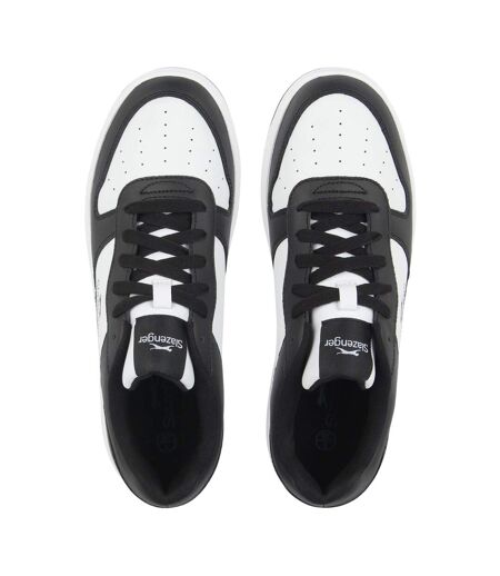 Baskets Tower Enfant Noir Blanc Slazenger
