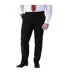 D555 Pantalon Cintré Extensible Grande Taille Ted Homme Noir Duke-3