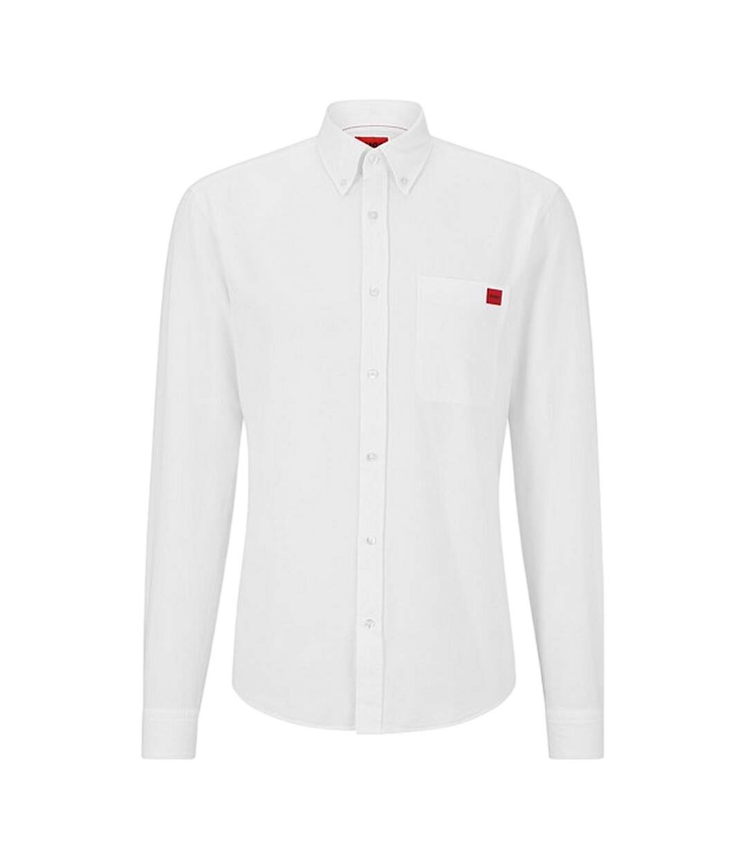 Mens Shirt White Hugo Boss-2
