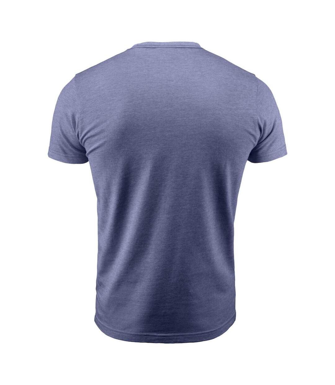 T-shirt Homme Bleu Chiné Chiné James Harvest-4