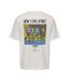 T-shirt blanc homme only & sons print logo-2