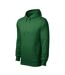 Sweat À Capuche Cape Free Homme Vert Bouteille Malfini-3