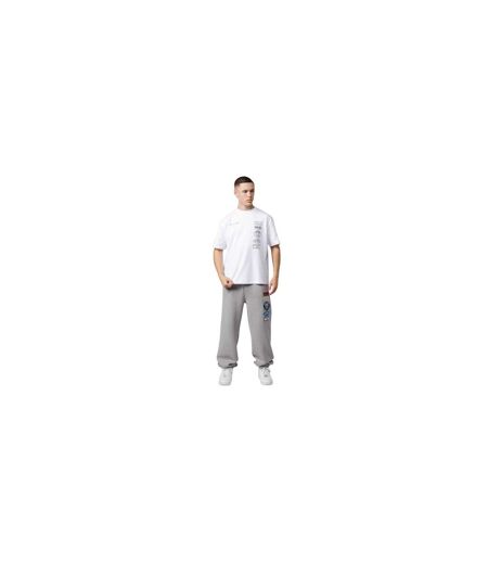 T-shirt Motif/style Badge 2.0 Homme Blanc Mercier