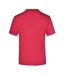 T-shirt Medium Adulte Rouge James And Nicholson-2