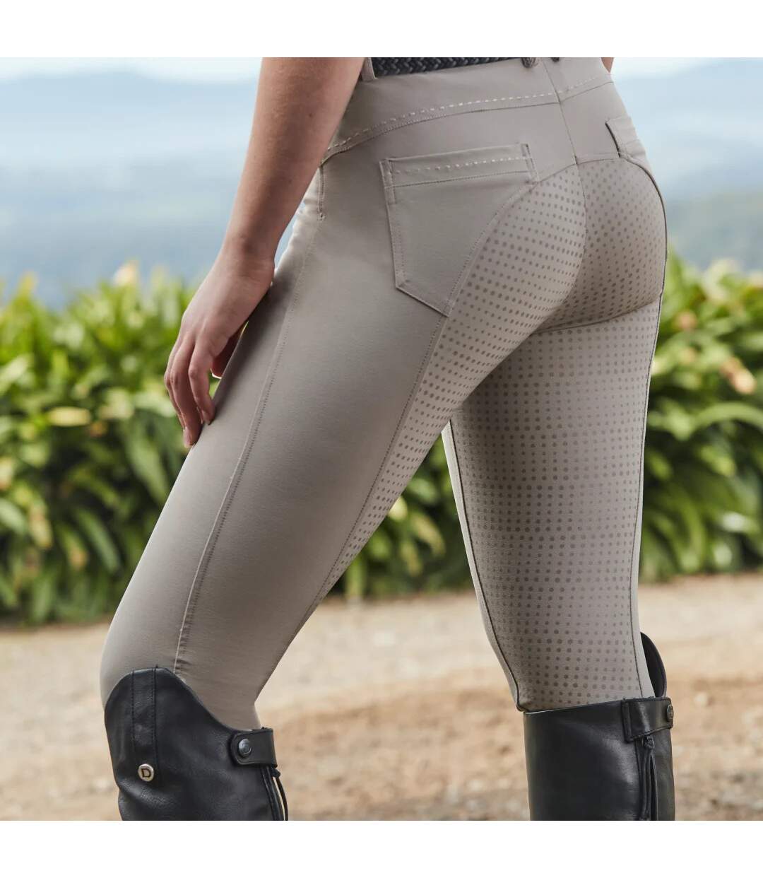 Pantalon d´équitation shelby femme beige Dublin-4