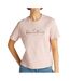 T-shirt Rose Femme Calvin Klein Jeans Embroidered09 - L