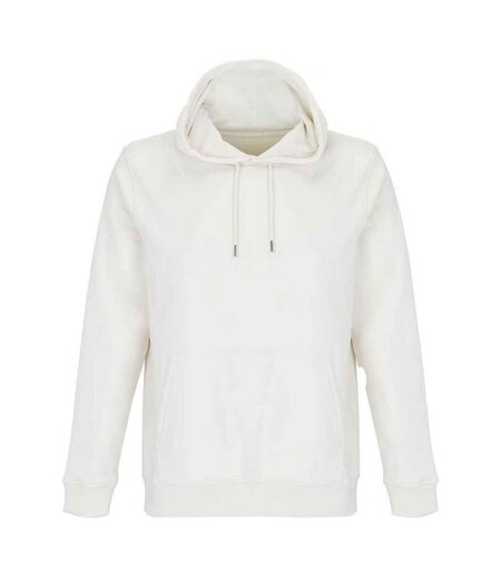 Sweat à capuche constellation adulte blanc cassé SOLS