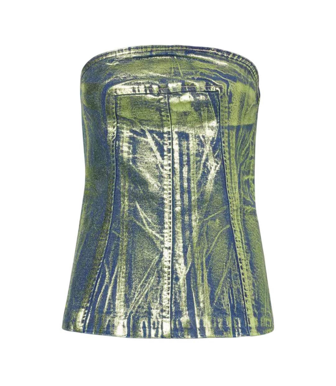 Haut Tube Femme Vert AmyLynn-2