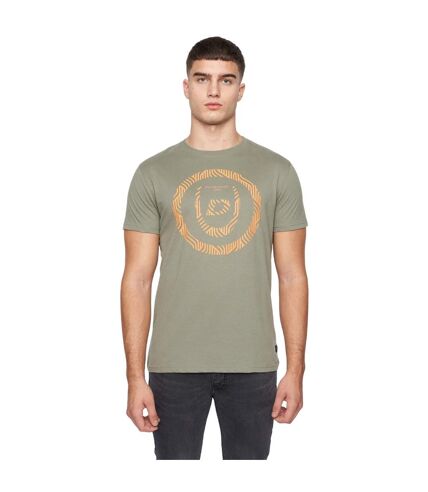 T-shirt raktore homme vert de gris Duck and Cover