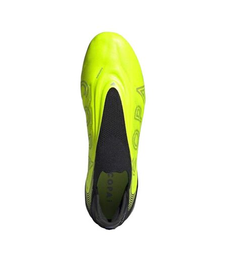 Unisex Adult Copa Pure Iii Elite Leather Firm Ground Football Boots Lemon Black Adidas