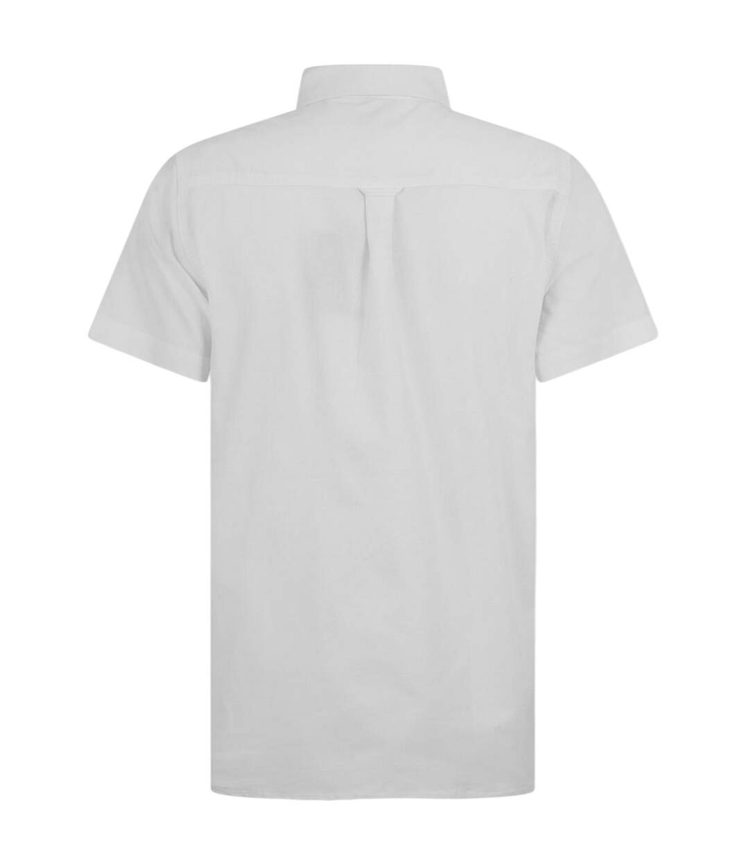 Chemise Manches Courtes Motif/style Uni Homme Blanc Bench-2