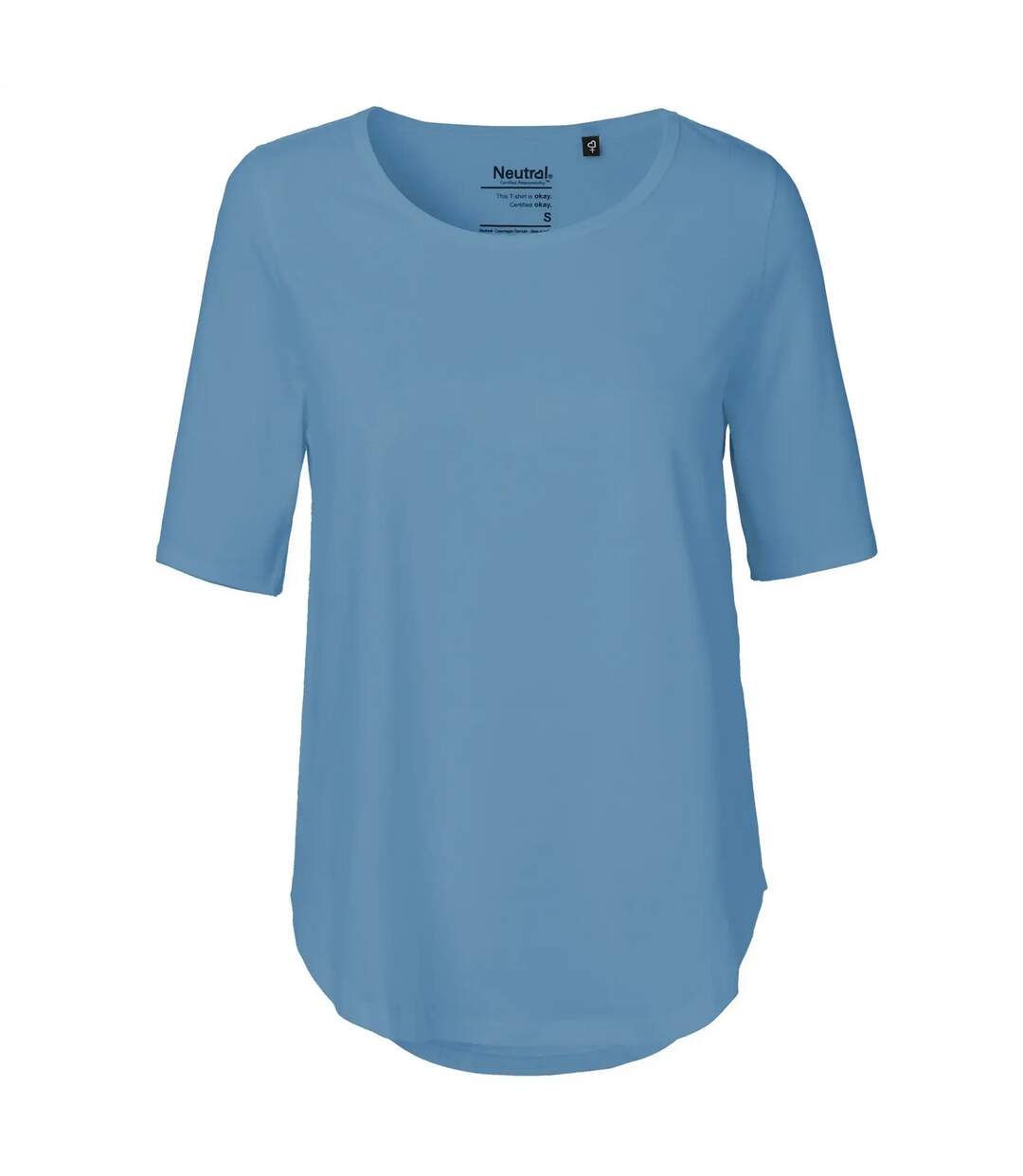 T-shirt Femme Indigo Pâle Neutral-1