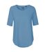 T-shirt Femme Indigo Pâle Neutral-1