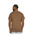 T-shirt Supreme Adulte Marron Jaune Casual Classics-2