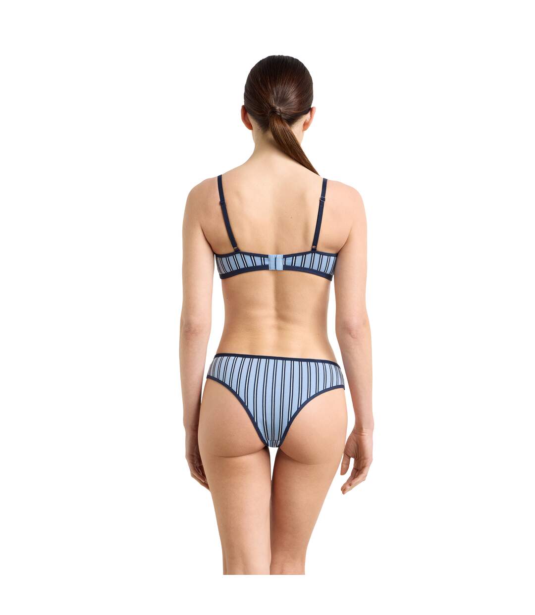Tanga à rayures Dim x Inès de la Fressange-4