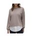 Sweat beige femme vero moda yoyo - m-1