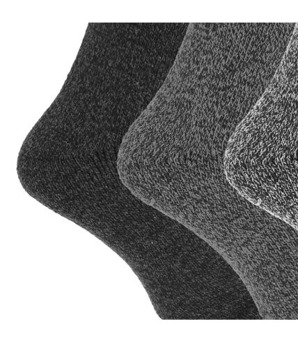 Chaussettes thermiques (lot de 3) - Homme (Nuances de gris) - UTMB430