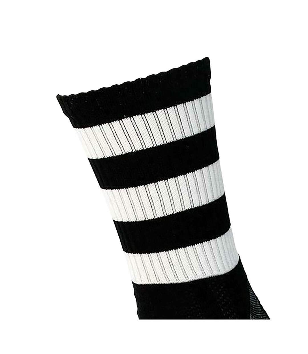 Chaussettes de football pro adulte noir / blanc Precision