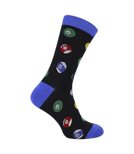 Mens Novelty Pool Balls Snooker Socks Soft Comfortable Bamboo Socks