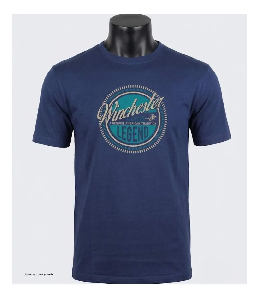 Tee-shirt SILVAN2 Winchester – Le haut à manches courtes en coton jersey pour un confort respirant au quotidien-3