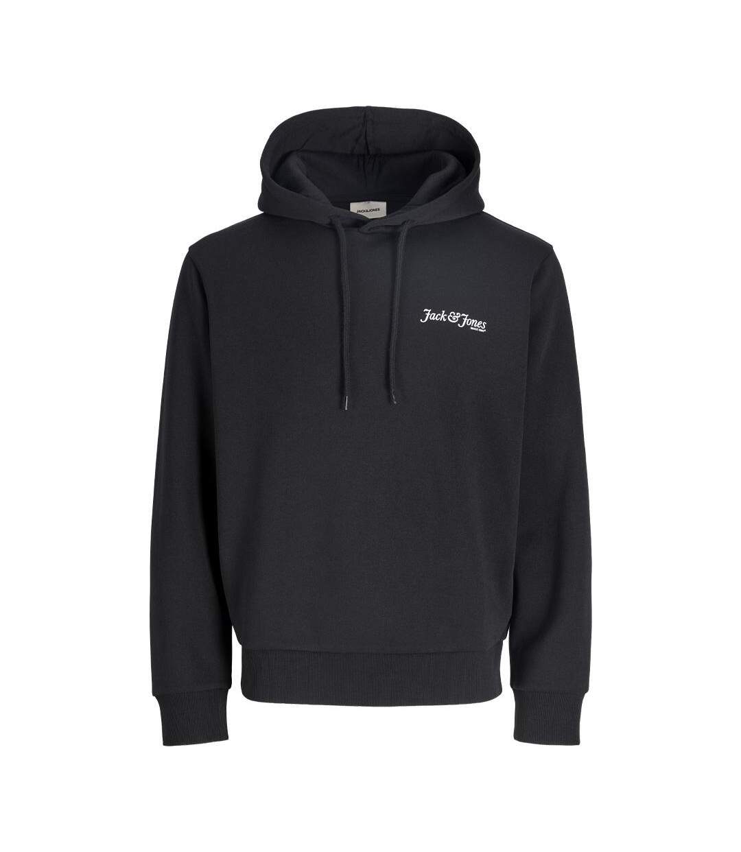 Sweat noir homme jack & jones hyuki-1