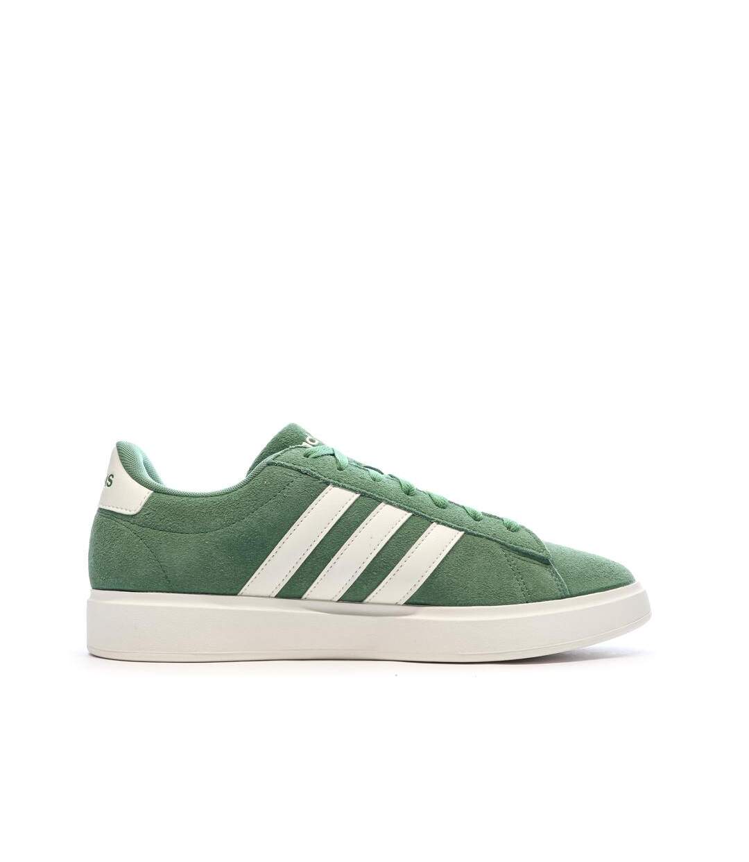 Baskets vertes homme adidas grand court 2.0-2