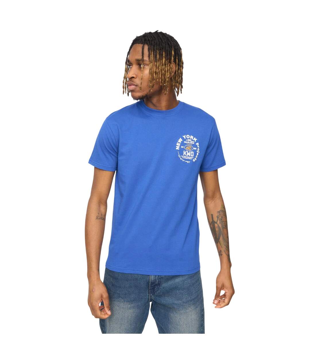 Mens Mobalot T-shirt Blue Kings Will Dream-3