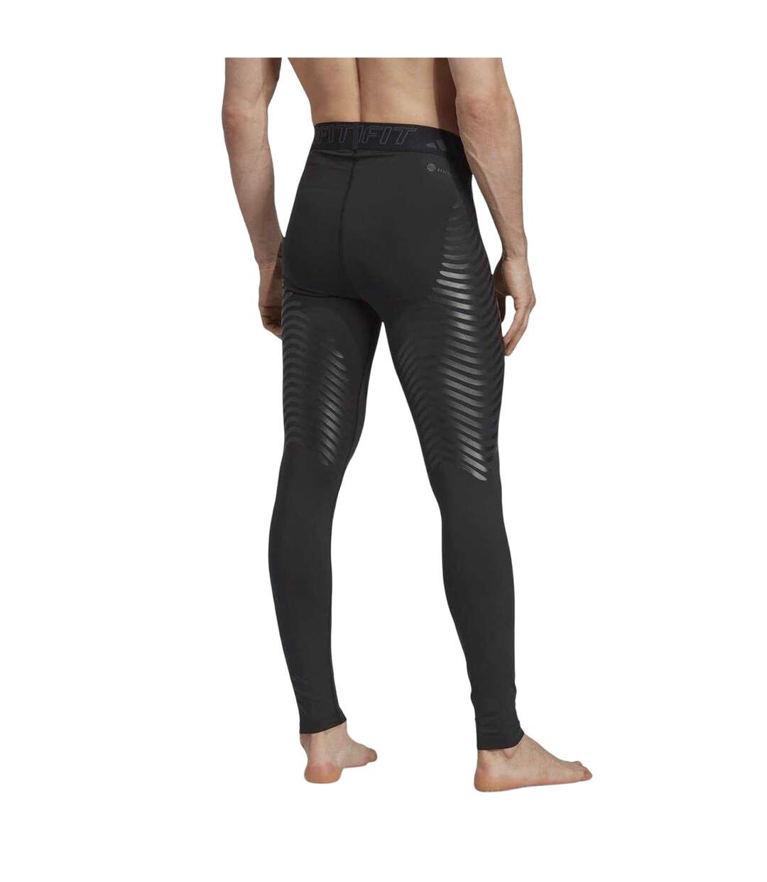 Legging Motif/style Imprimé Graphique Techfit Homme Noir Adidas-2