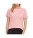 T-shirt rose femme tommy hilfiger tjw - l-1