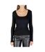 Pull noir femme morgan manon-1