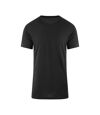 AWDis Just Ts Mens Westcoast Long Line T-Shirt (Solid Black) - UTPC3591