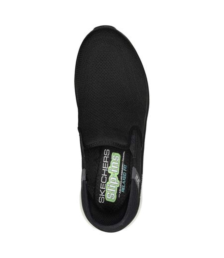 Skechers Mens D´Lux Walker-Orford Casual Shoes (Black) - UTFS10155